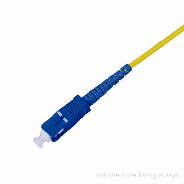 SC Optic-fiber Patch Cord, Single-mode and Simplex
